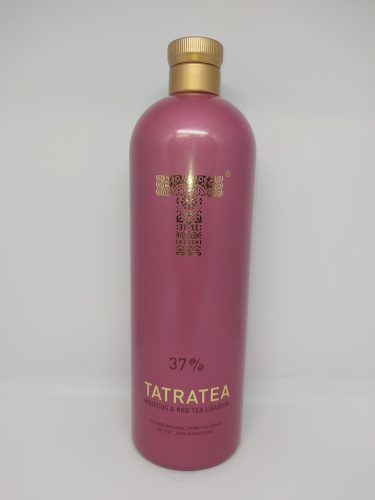 Tatratea Hibiscus és vörös tea likőr 37%|0,7l