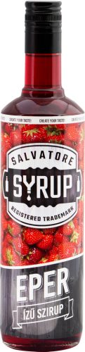 Salvatore Syrup Szamóca 0,7l