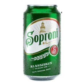 Soproni dobozos sör 0,33l