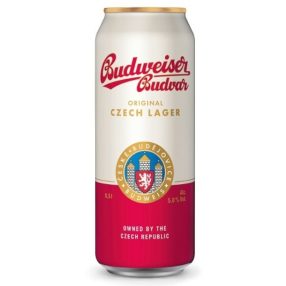 Budweiser Budvar dobozos sör 0,5l