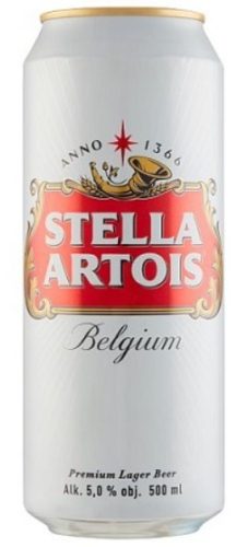 Stella Artois dobozos sör 0,5l