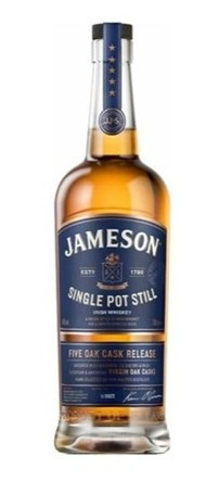 Jameson Single Pot Still Five Oak Cask Release 0,7 l 46%